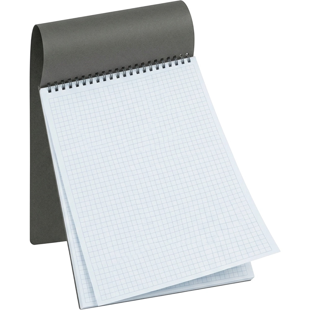 Spacelys Grid Notebook Charcoal A4 Project Pad