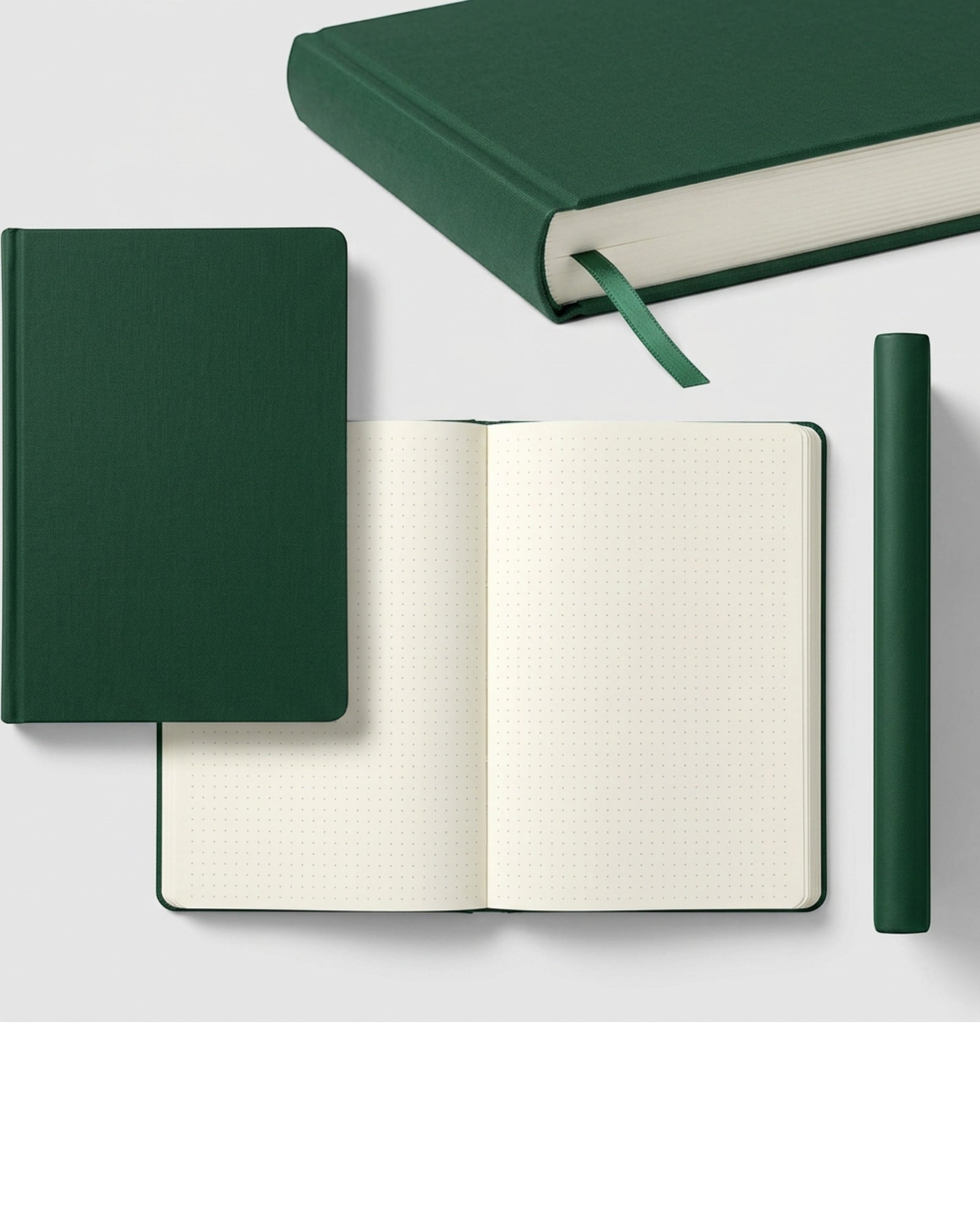 Spacelys Hardcover Journal Forest Green A5 Dotted